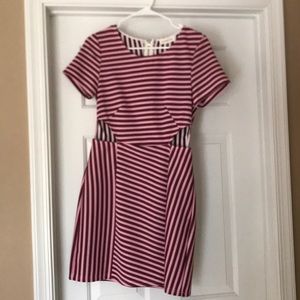 Pink Mix/Match Stripe Dress